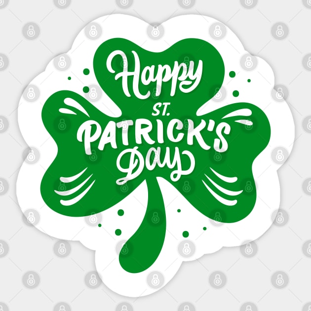 Happy st patricks day 2022 Sticker by Dynamic Design